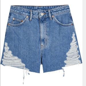 Topshop Super Ripped Mom Shorts! NWT